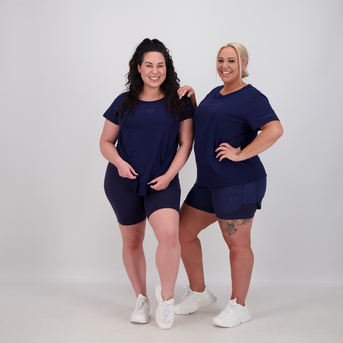 women loving their workout clothes 