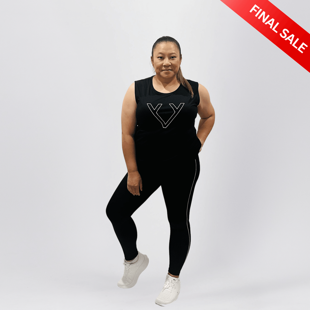 CORE 7/8 LENGTH LEGGINGS - MOTION BLACK