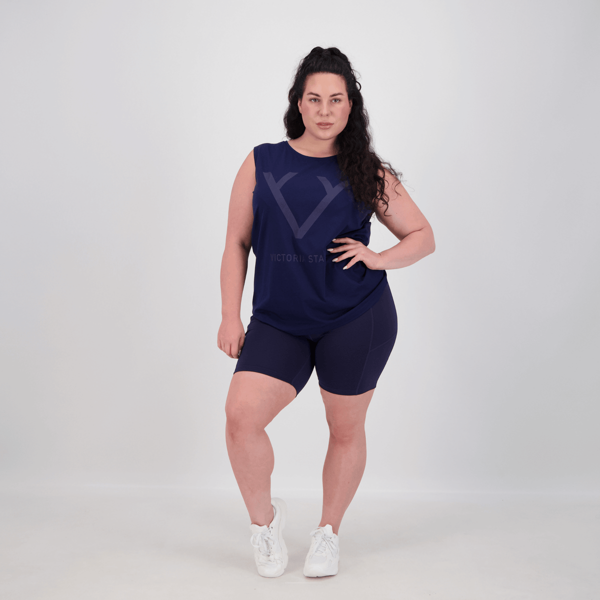 CORE MUSCLE TANK - NAVY